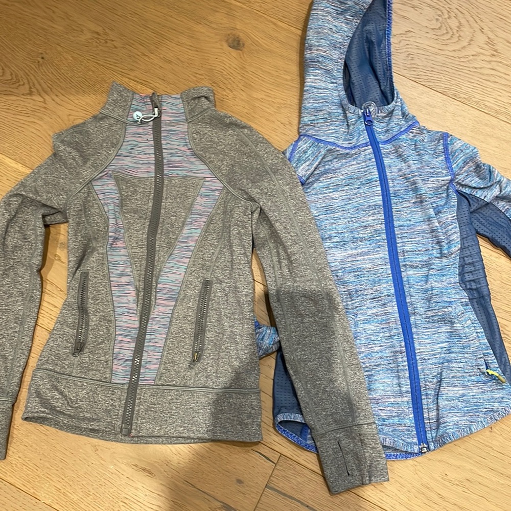Two Ivivva jackets size 7